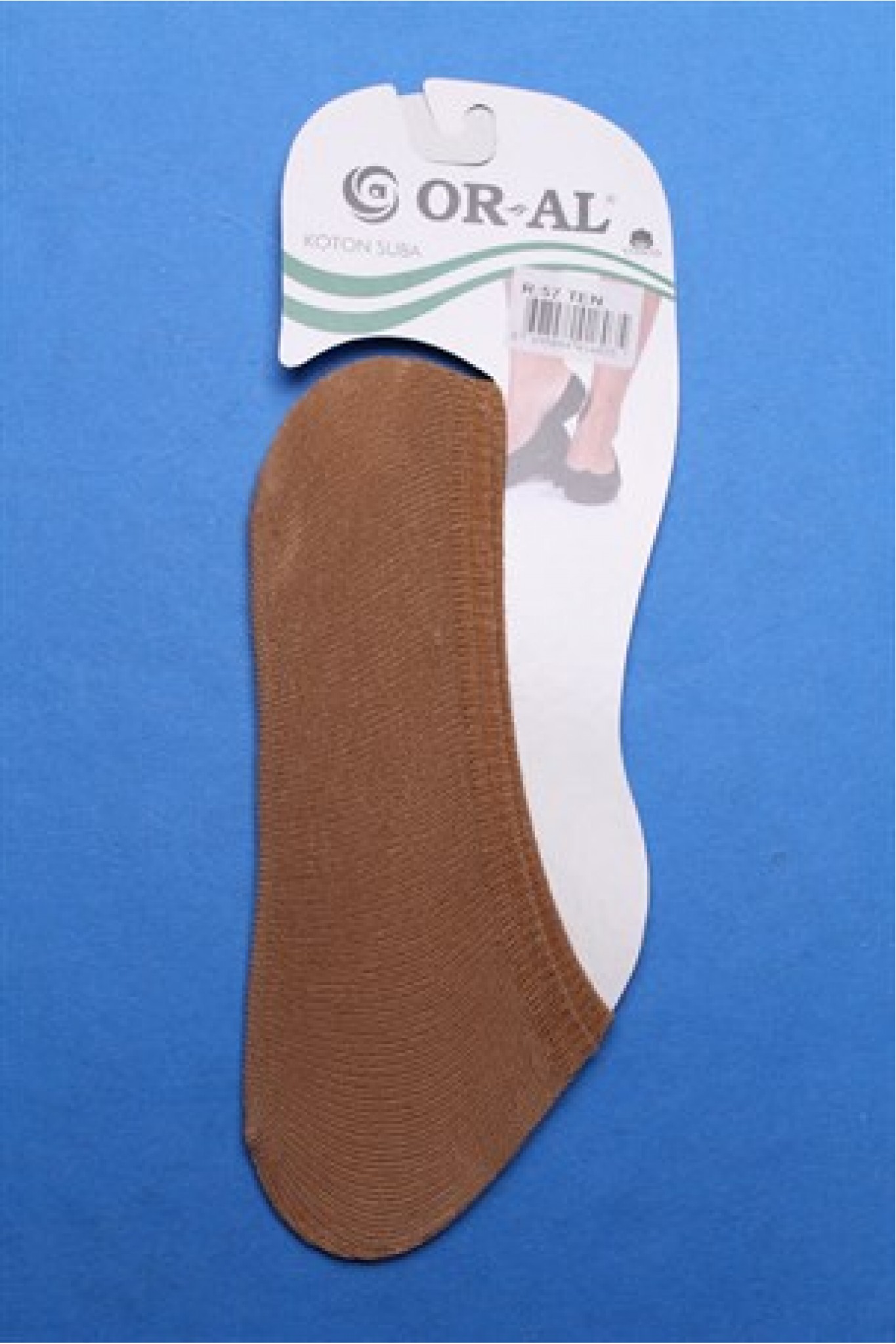 Oral Suba Koton Taban Çorap 12'li