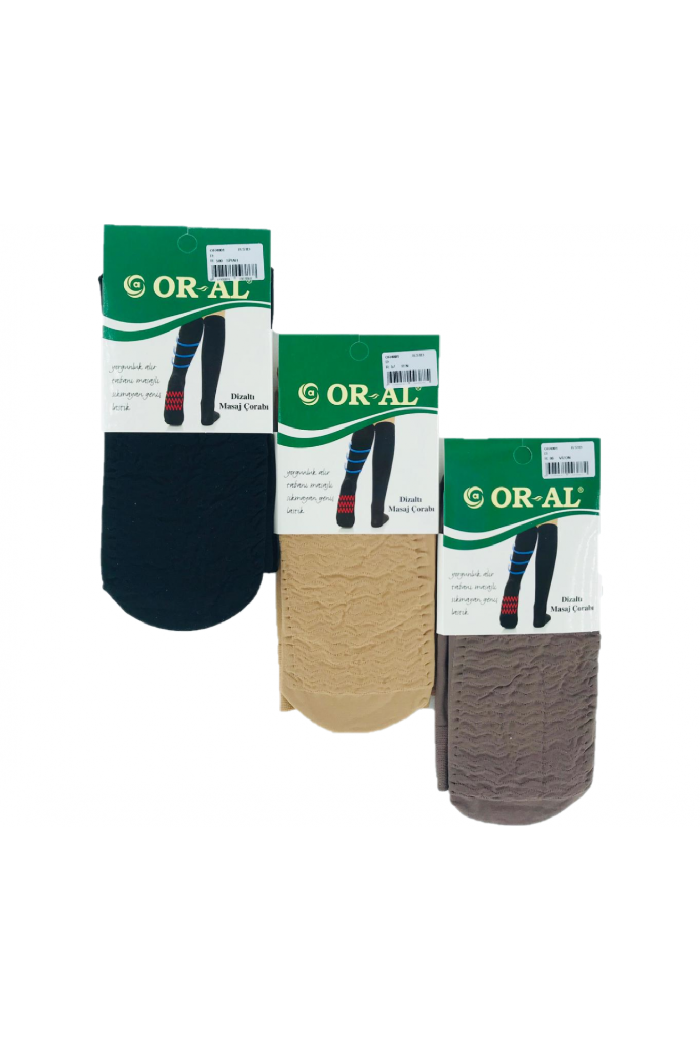 Oral Masaj Dizaltı Çorap 12'li