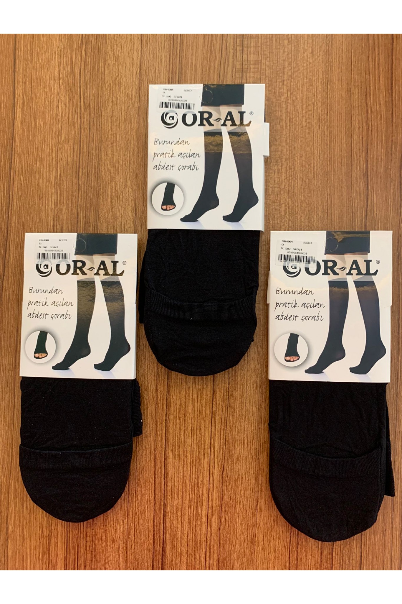 Oral 4004 Abdest Çorabı 12'li