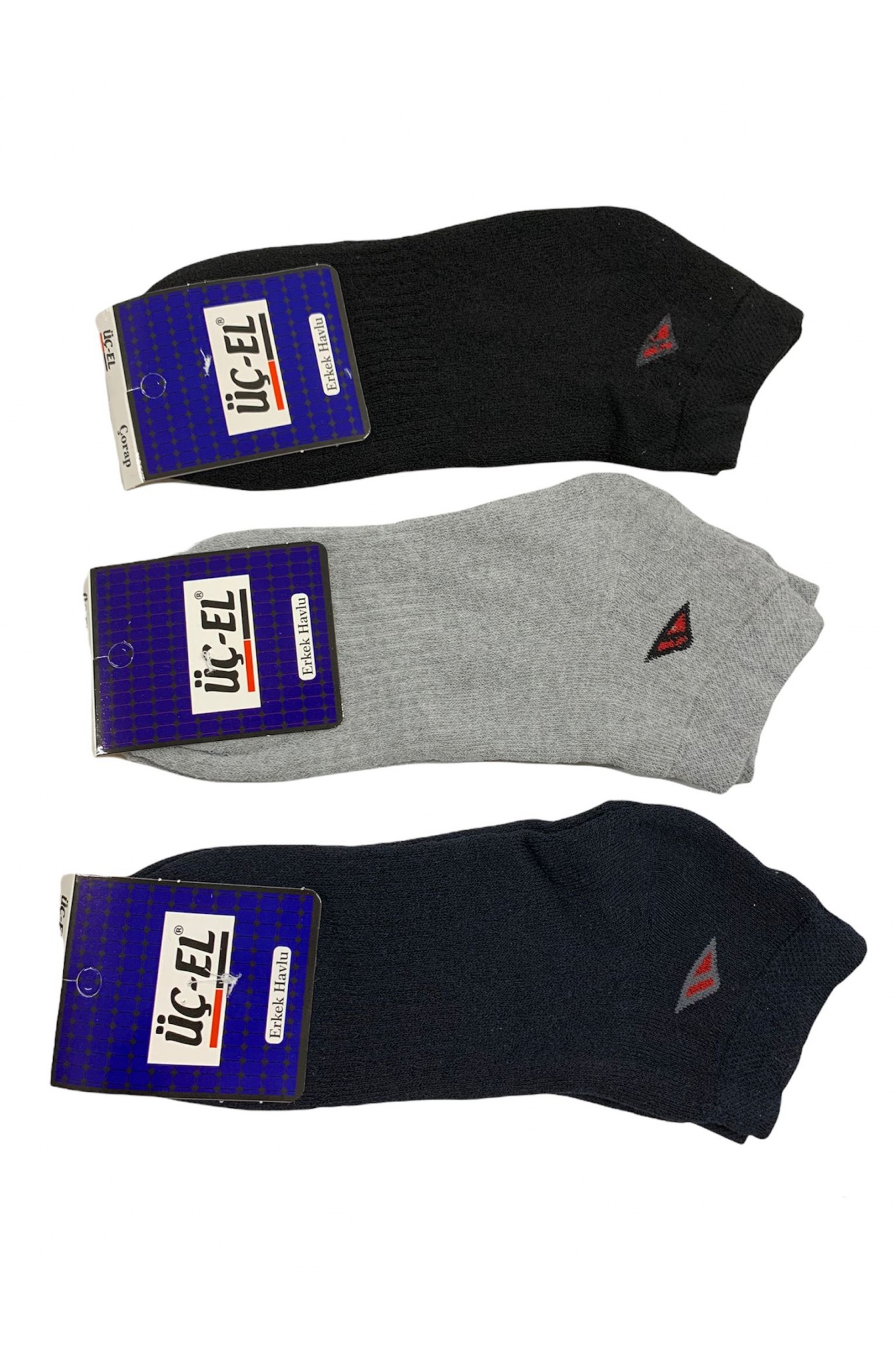 Özmen Üç-El Erkek Havlu Patik 12'li