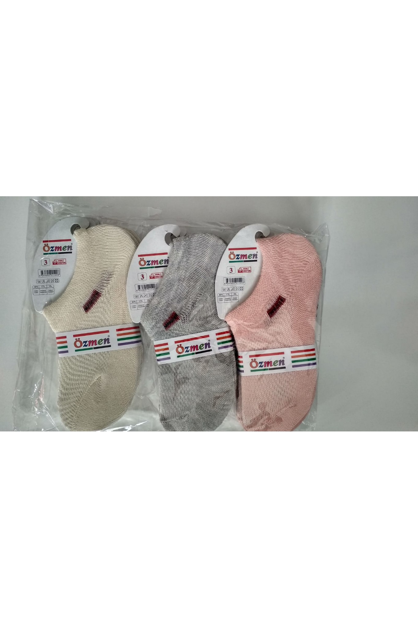 Özmen Kız Çocuk 4'lü Sneaker 3'li