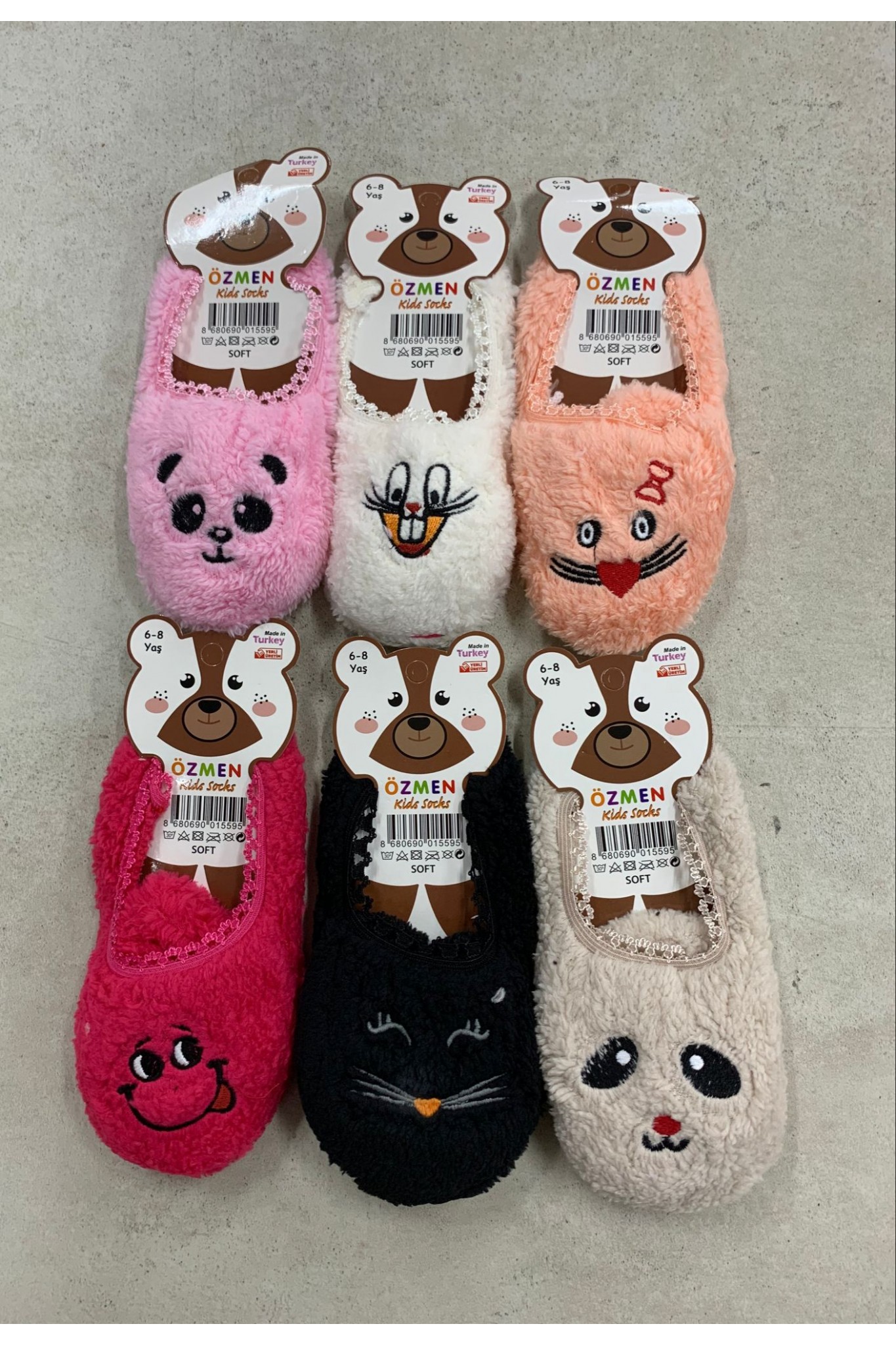 Özmen Nakışlı Çocuk Peluş Ev Babet