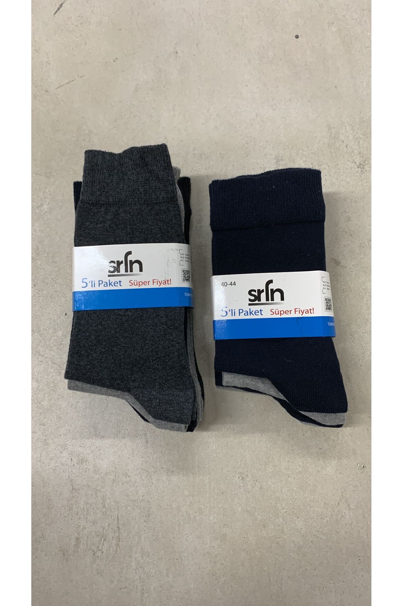 Şirin 0100 Srfn Erkek 5 Li Çorap