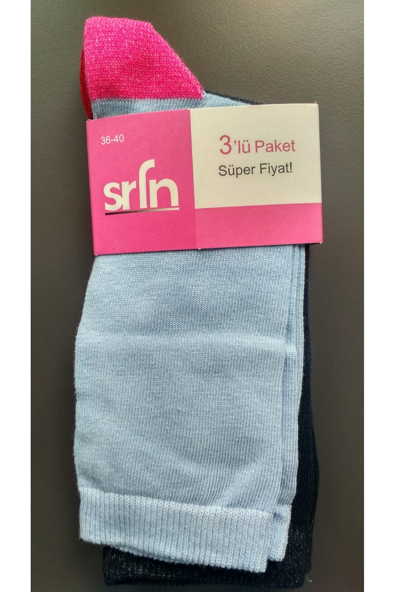 Şirin 0360 Kadın 3'lü Çorap