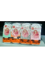 ŞİRİN 1403 DESENLİ LİKRALI KIZ ÇOCUK ÇORAP NO:3