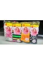 ŞİRİN 1405 DESENLİ LİKRALI KIZ ÇOCUK ÇORAP NO:5