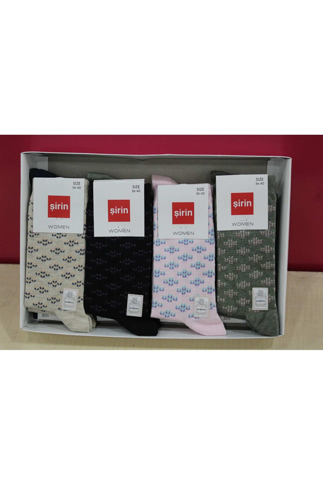 Şirin 4000 Likralı Parfümlü Kadın Soket 12'li