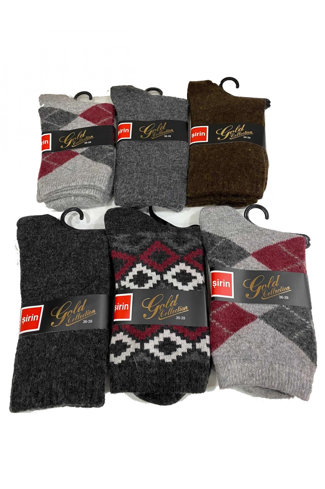 Şirin 5650 Lamswoll Kadın 12'li