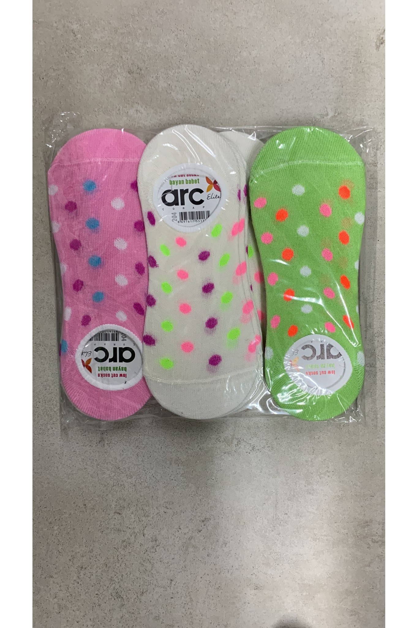 A.R.Ç Kadın Simit Lastik Babet 12'li