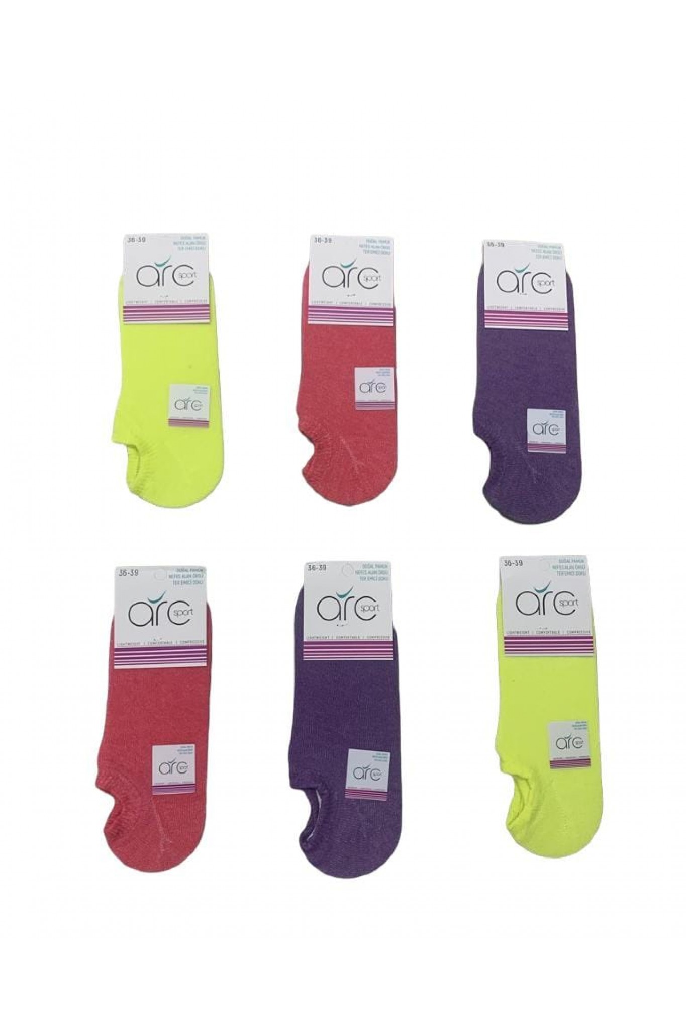 A.R.Ç Twenty Kadın Sneaker Babet 12'li