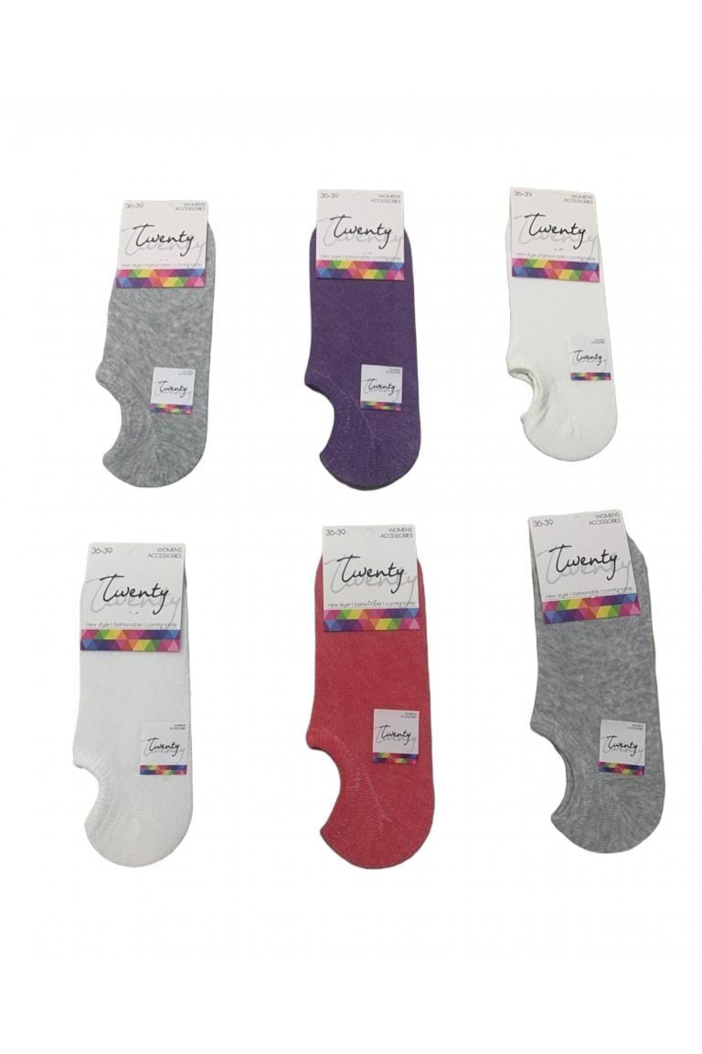 A.R.Ç Twenty Kadın Sneaker Babet 12'li