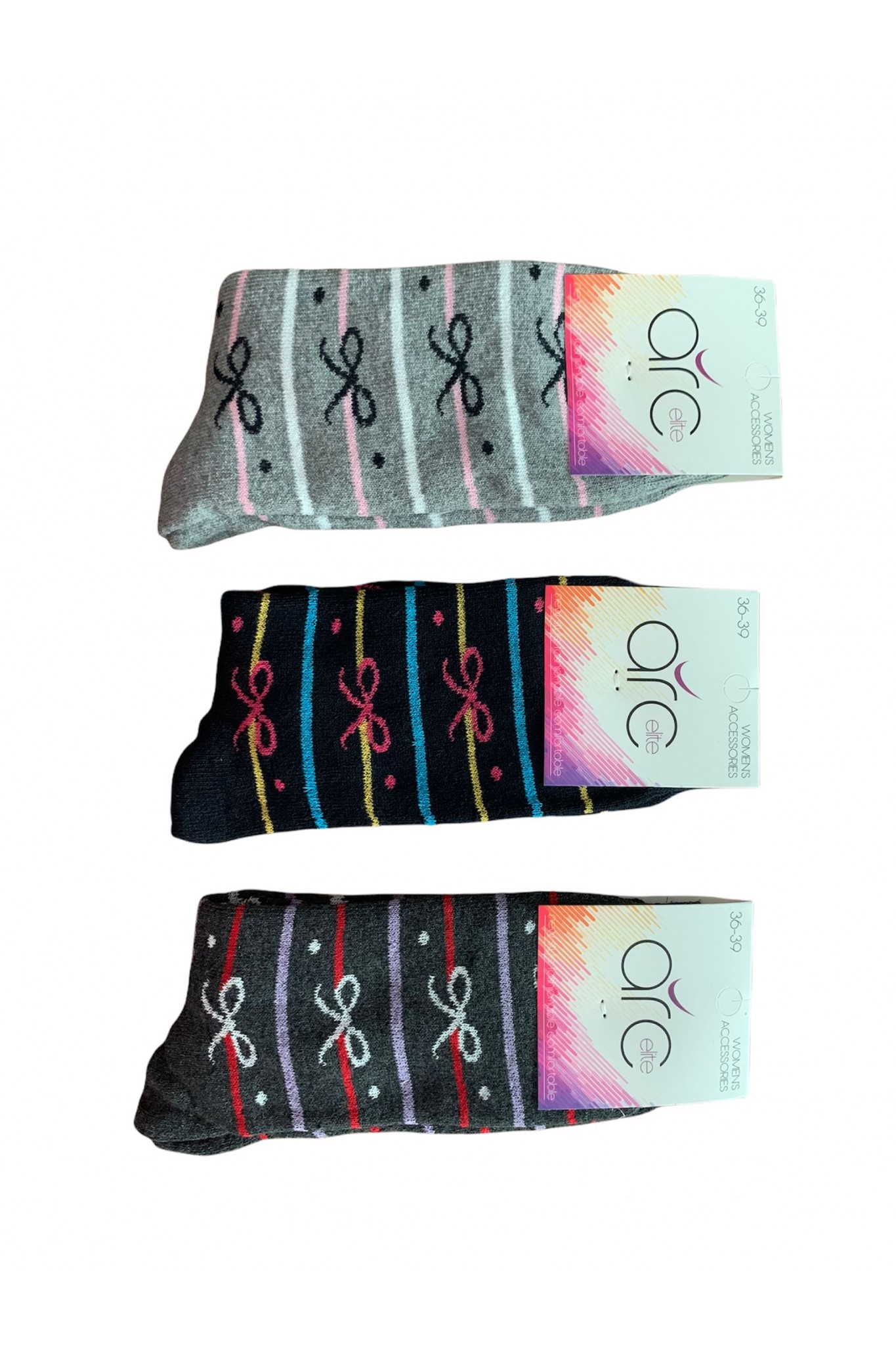 A.R.Ç Kadın Havlu Çorap 12'li