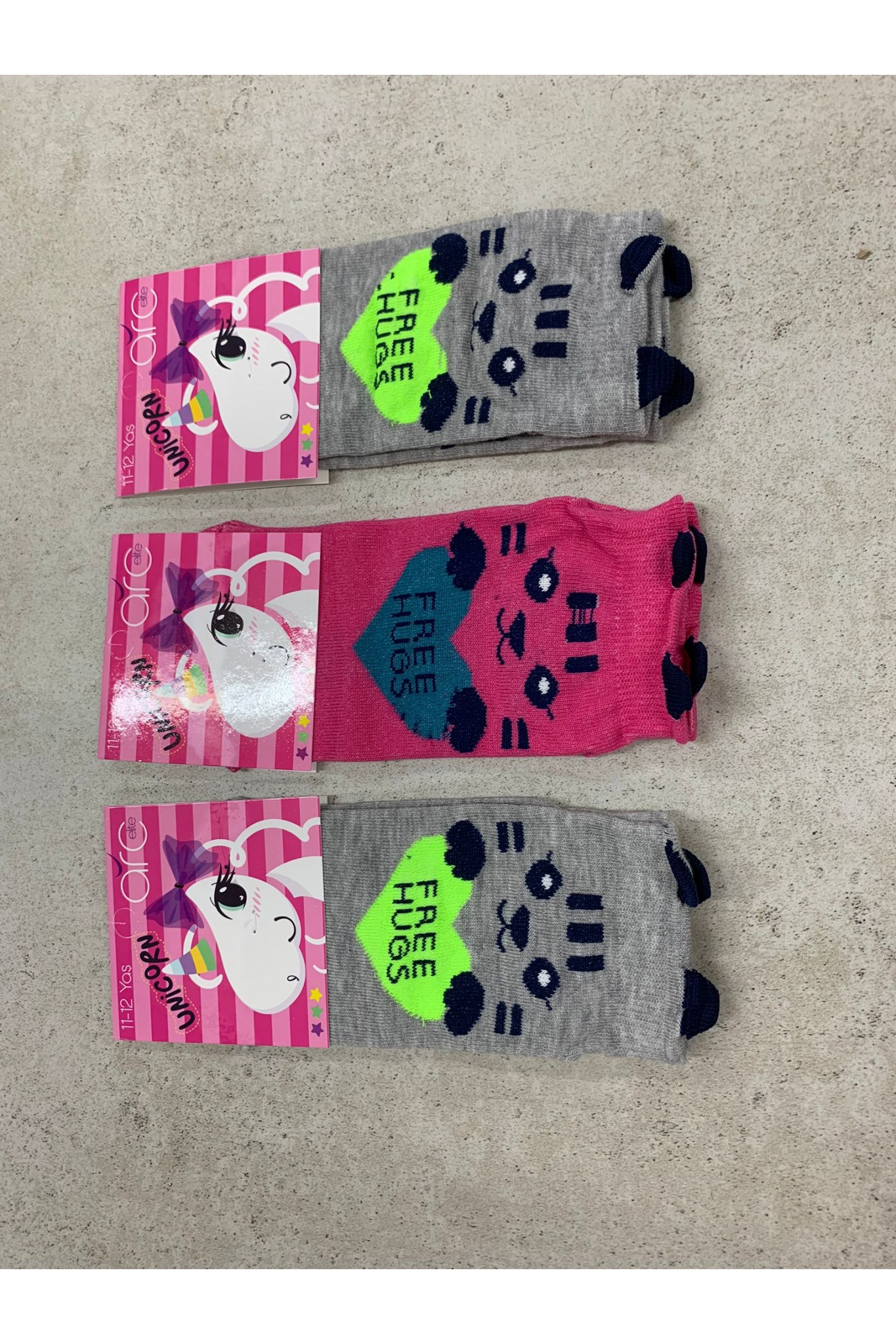 Arc Çocuk 3d Penye Patik 12'li