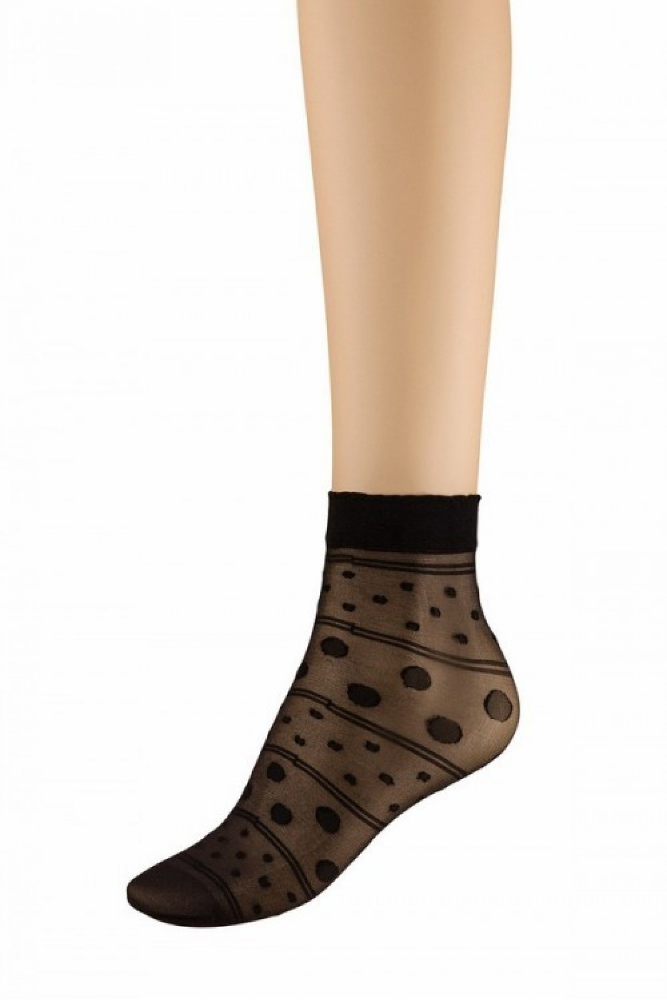 Penti Sue İnce Desenli Soket Çorap 12'li