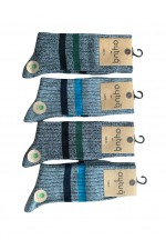 AYTUĞ 22414 ÇİFKAT COTTON DES.5 ERKEK ÇORAP