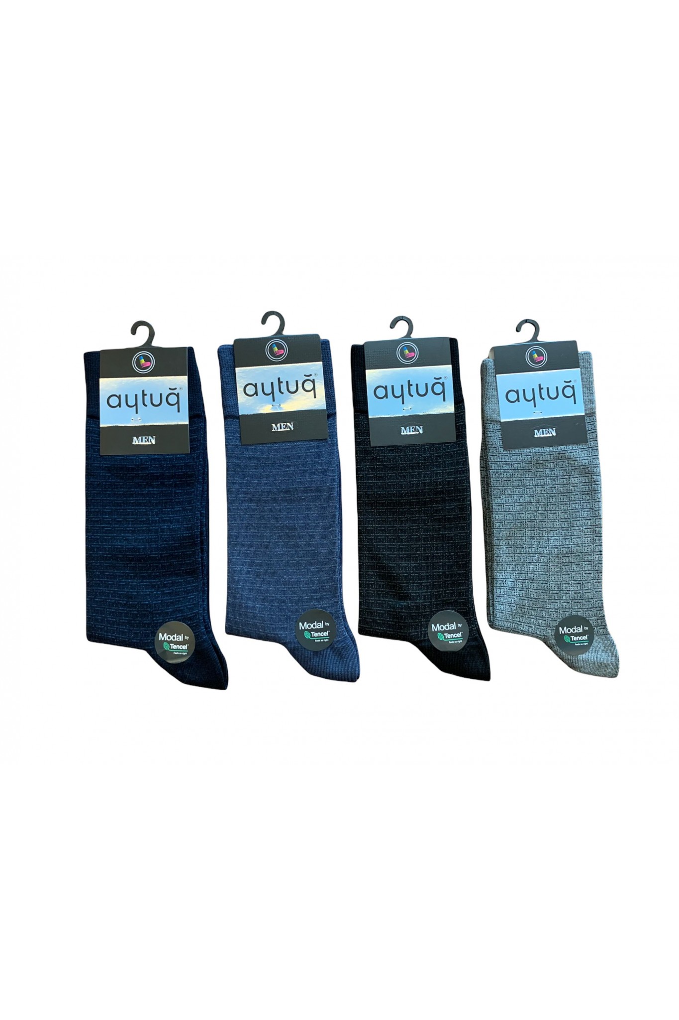 Aytuğ 23082 M.Modal Des.15 Erkek Çorap 12'li