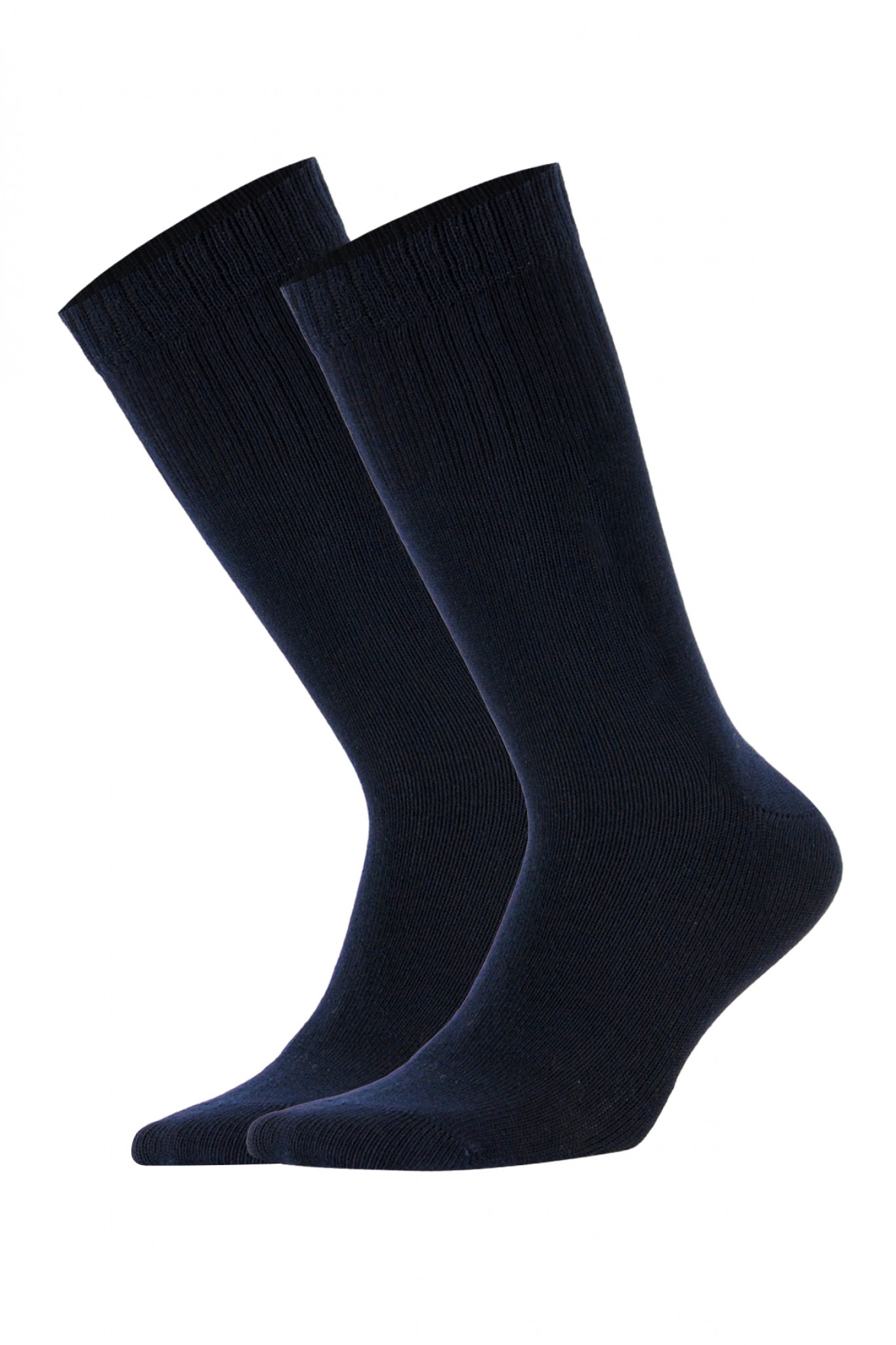 Aytuğ 25060 Bambu Bükümlü Pamuklu Des.Erkek Düz Çorap 12'li