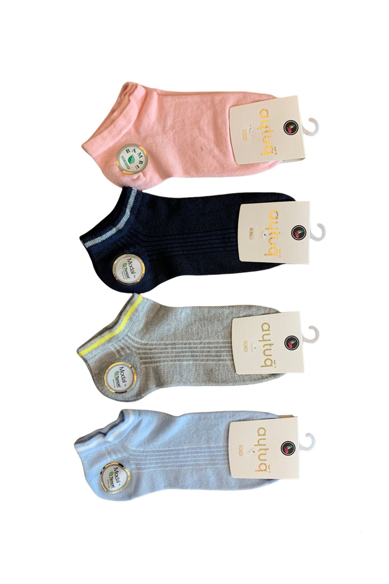 Aytuğ 33230 Kadın Patik M.Modal Des 10 12'li