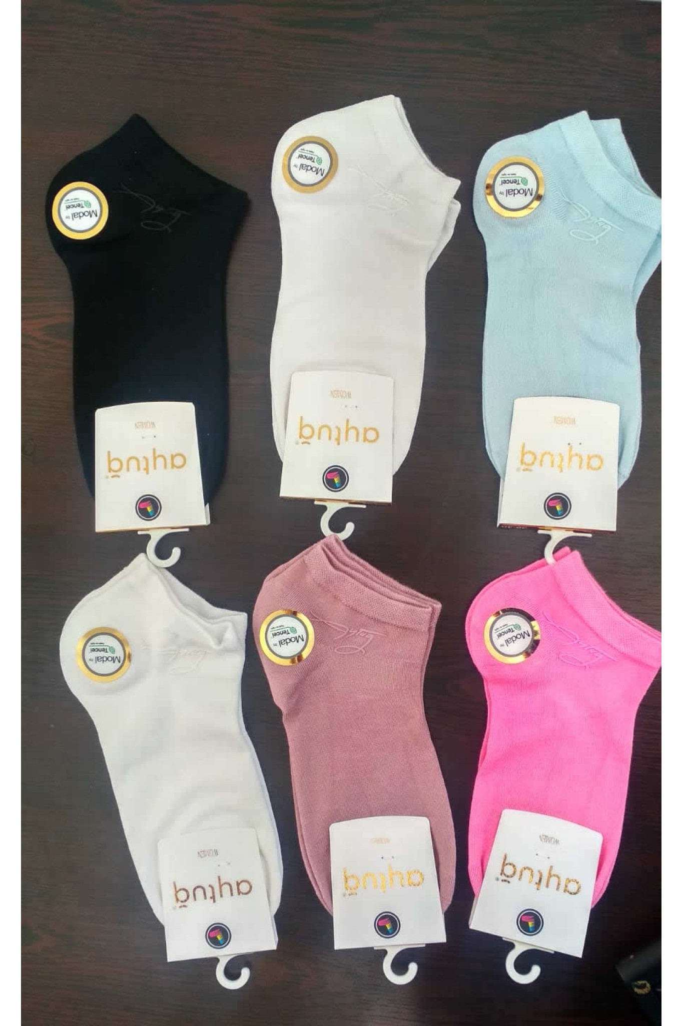 Aytuğ 33233 Kadın M.Modal Patik Des 13 12'li