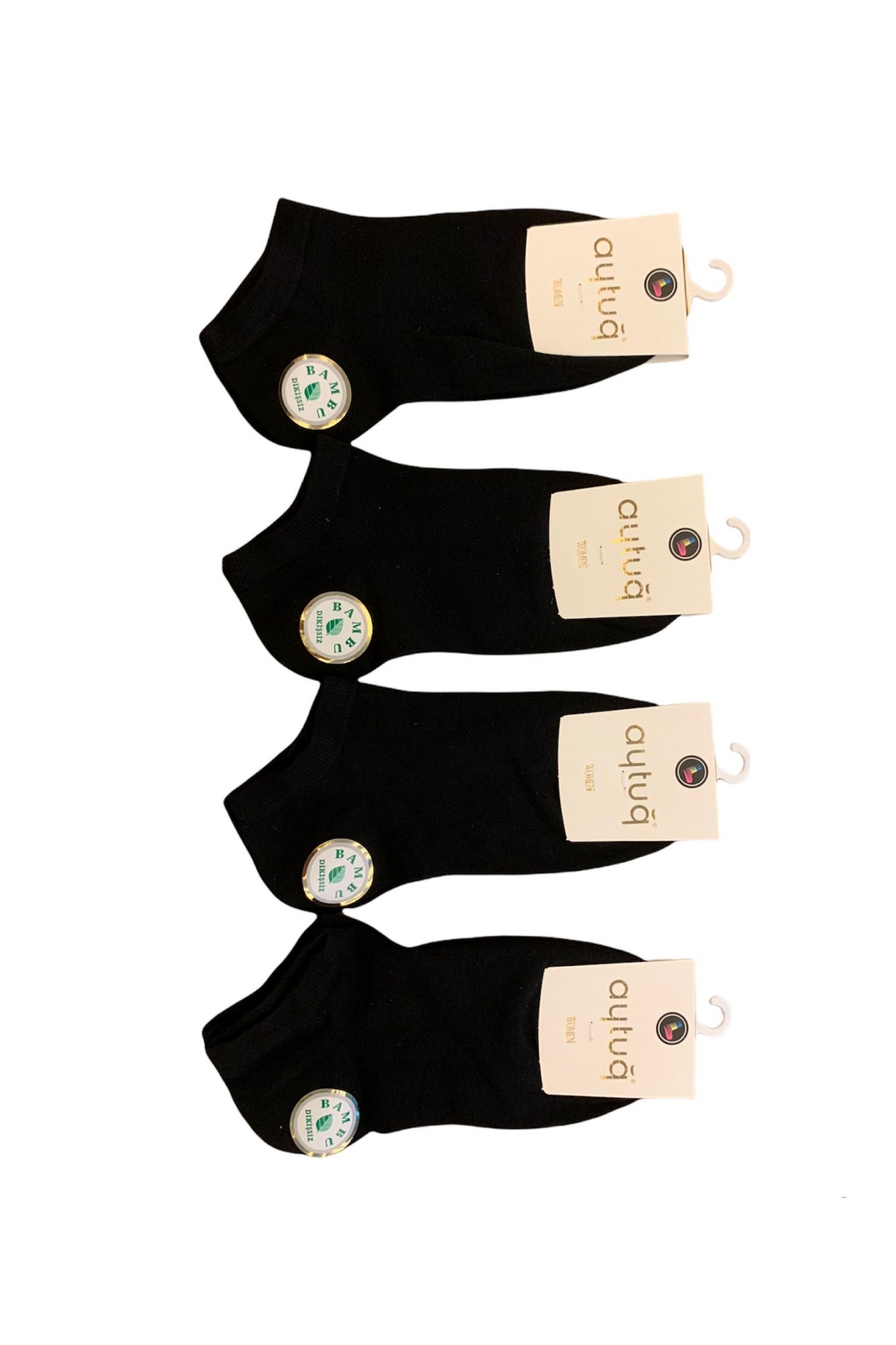 Aytuğ 34201 Bambu Patik Kadın Düz S 12'li