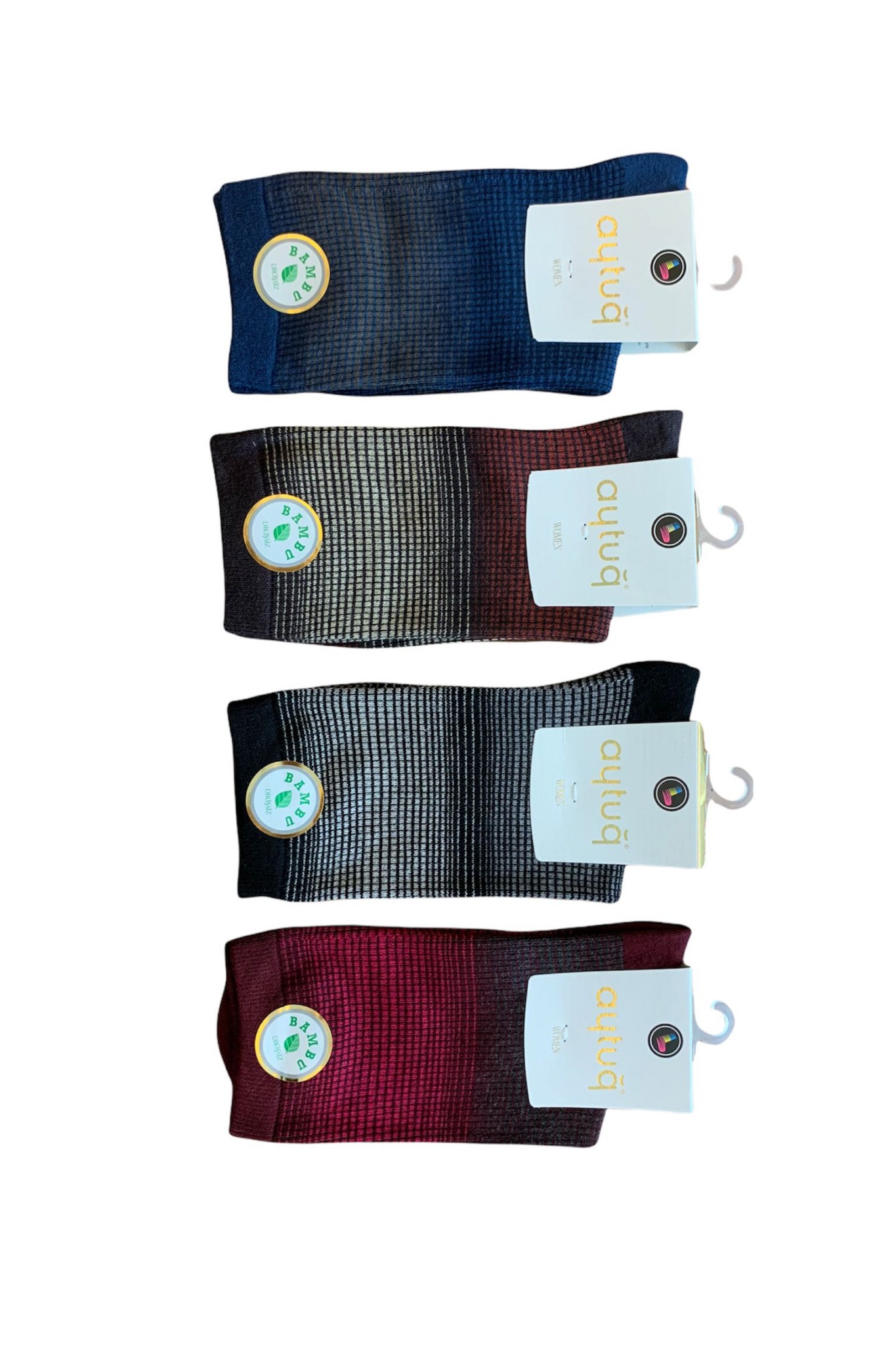 Aytuğ 43037 Bambu Des.4 Kadın Çorap 12'li