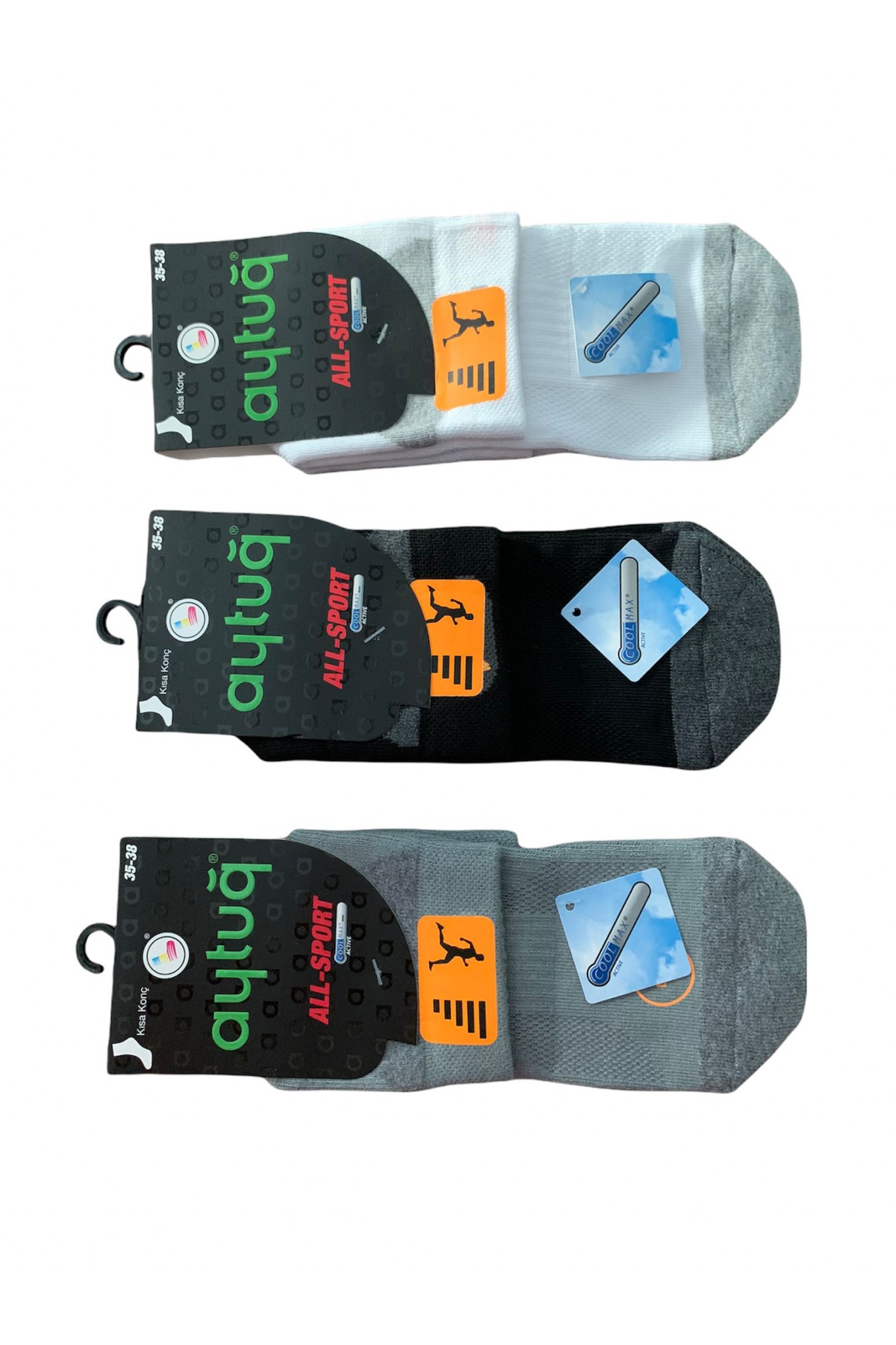 Aytuğ 55050 Coolmax Kısa Konç 12'li