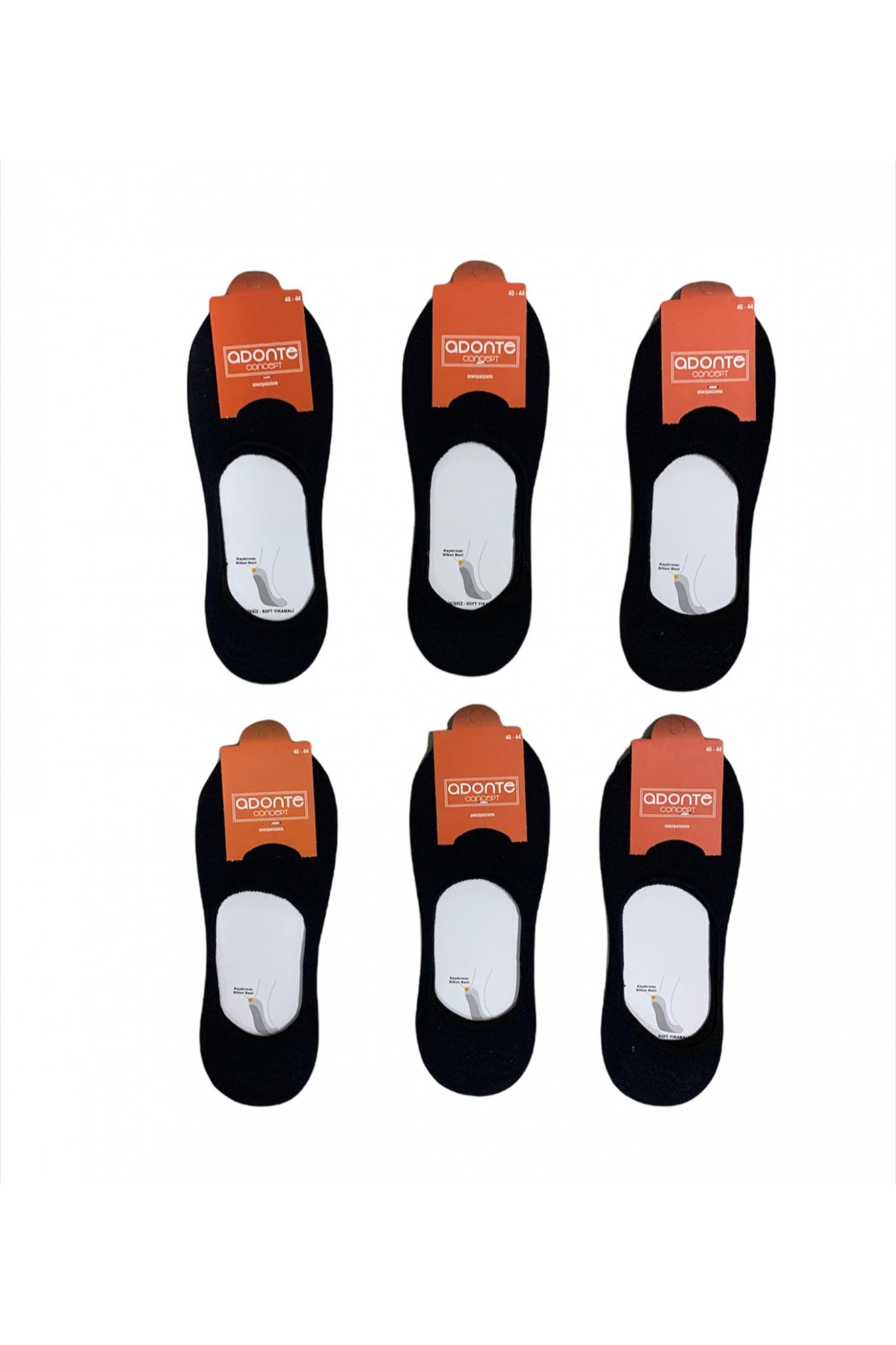 Adonte Erkek Dikişsiz Suba 12'li