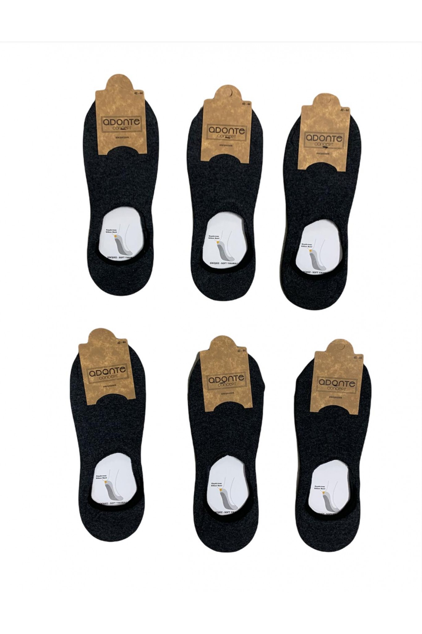 Adonte Erkek Dikişsiz Suba 12'li