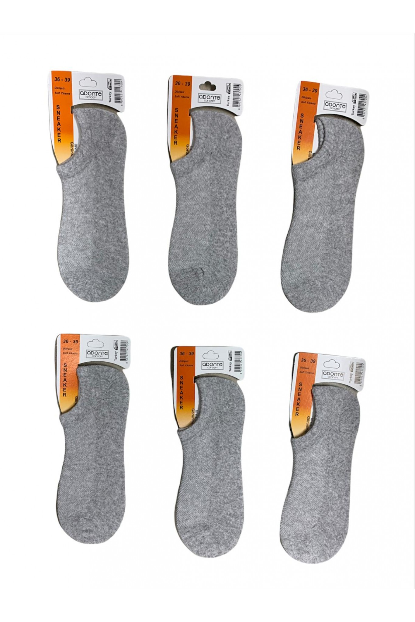 Adonte Kadın Dikişsiz Sneaker 12'li