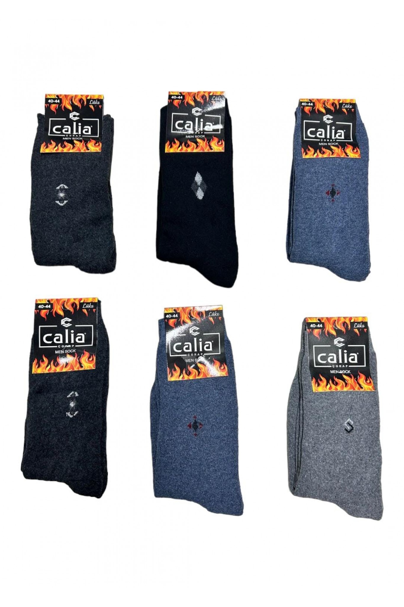 Calia Erkek Havlu Çorap 12'li