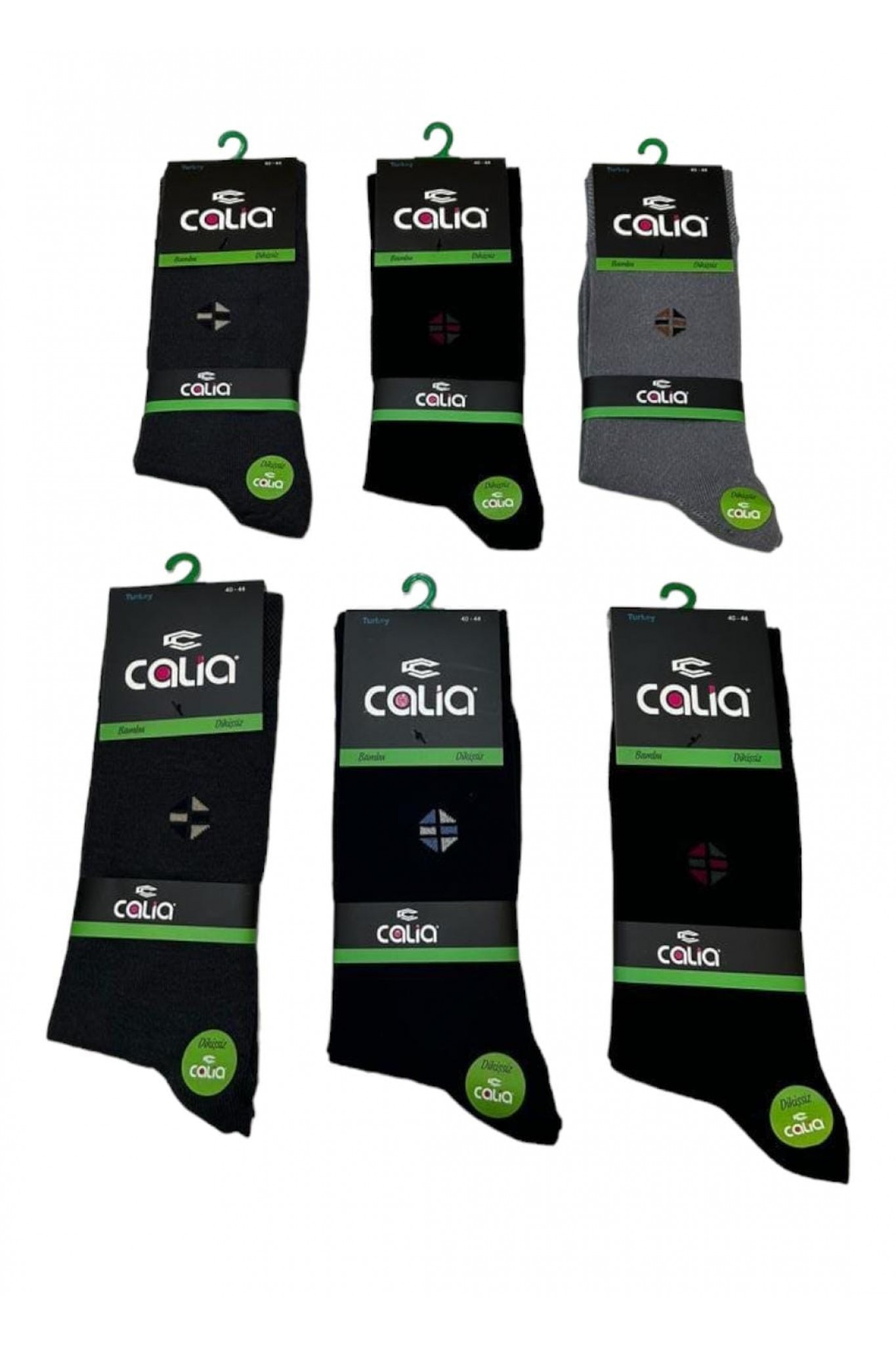 Calia Erkek Bambu Çorap KOD:5027 12'li