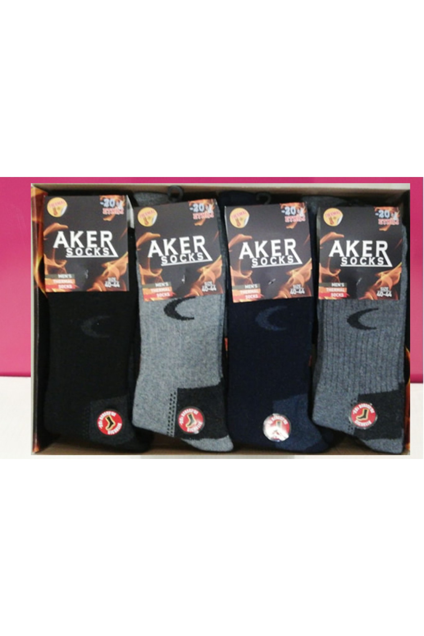 Aker Clup Guzzo Erkek Yün Çorap 12'li