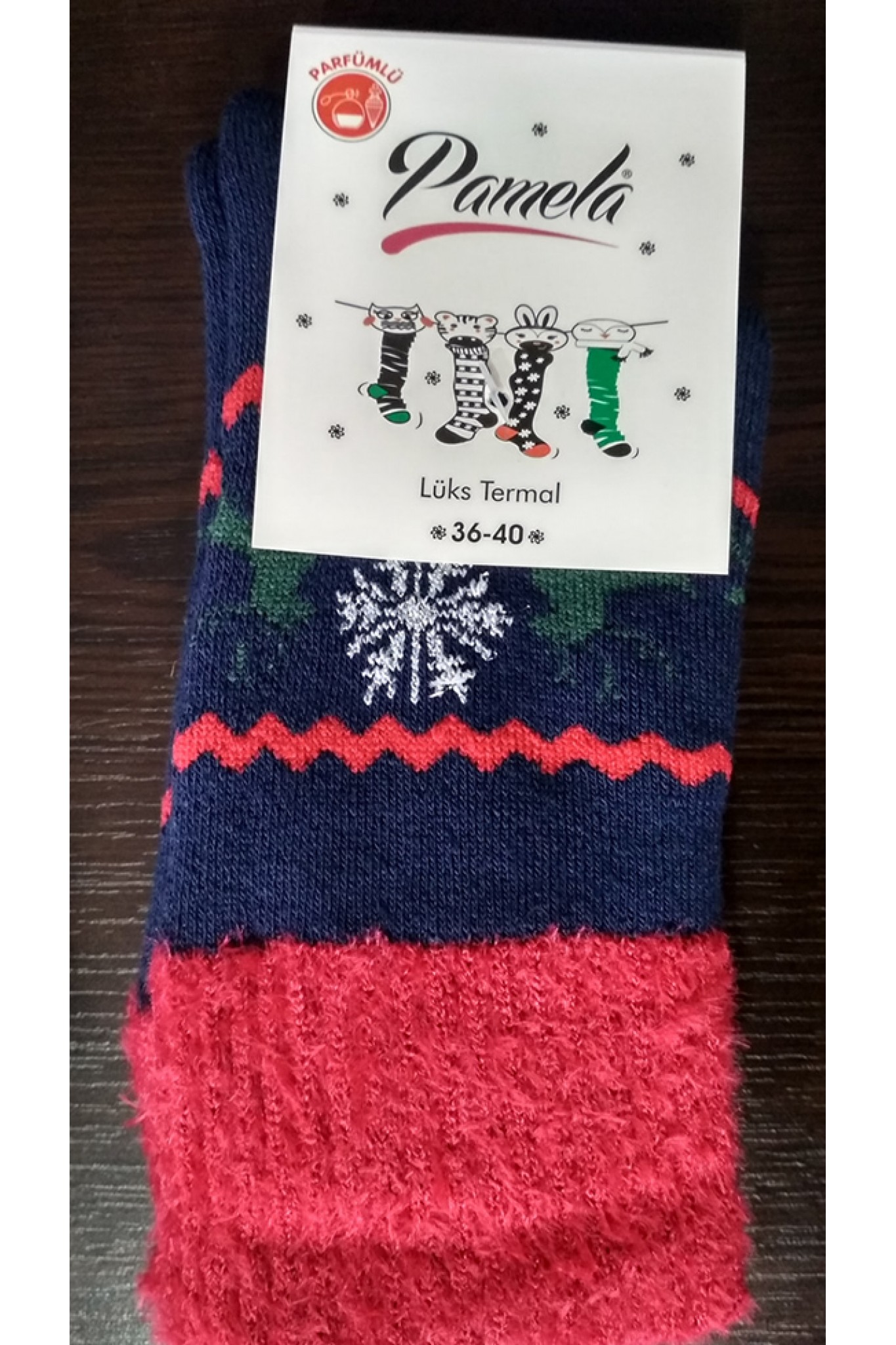 PAMELA BAYAN LÜKS TERMAL ÇORAP