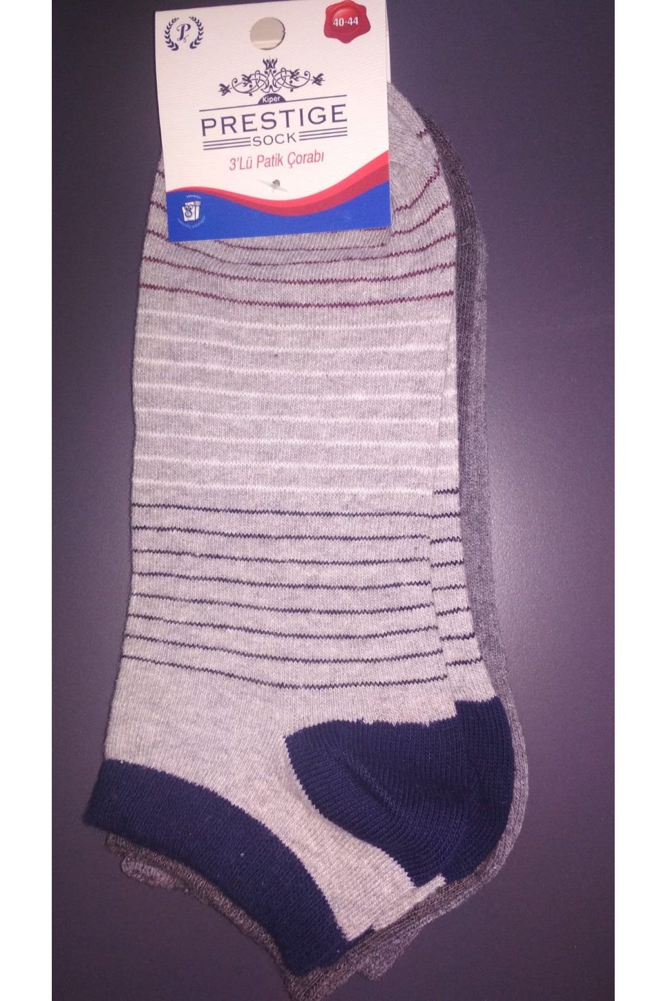 Prestıge Erkek 3'lü Patik 4'li