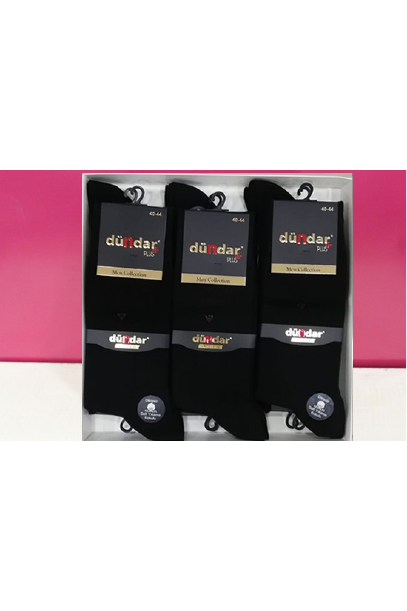 Dündar Fantazi Erkek Likralı Lüx Desenli Erkek Çorap 12'li