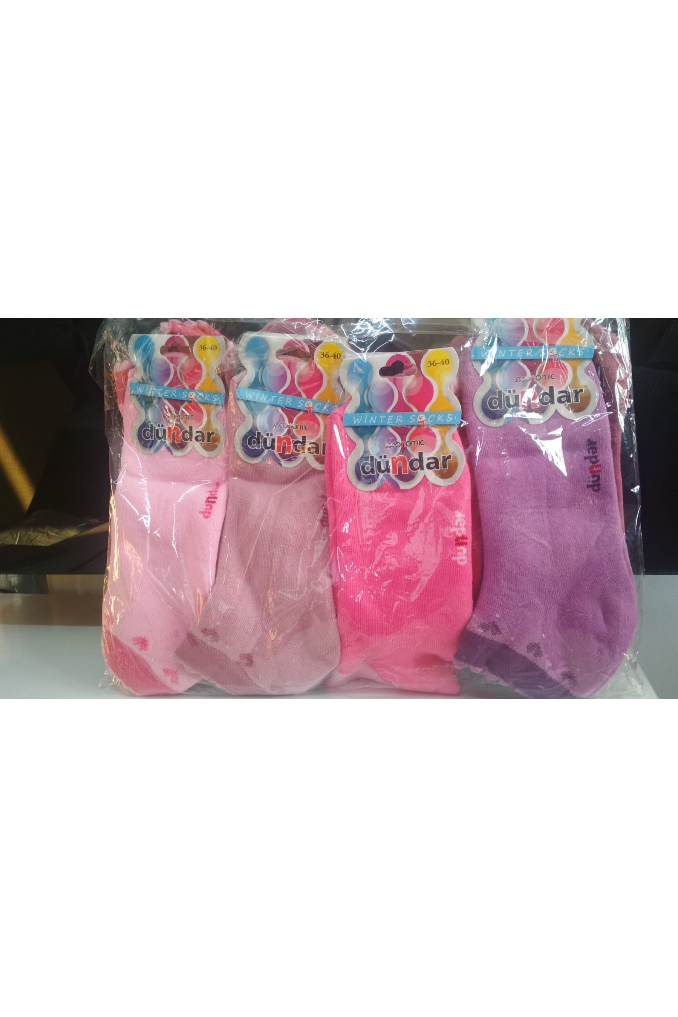 Dundar Kadın Havlu Patik 12'li