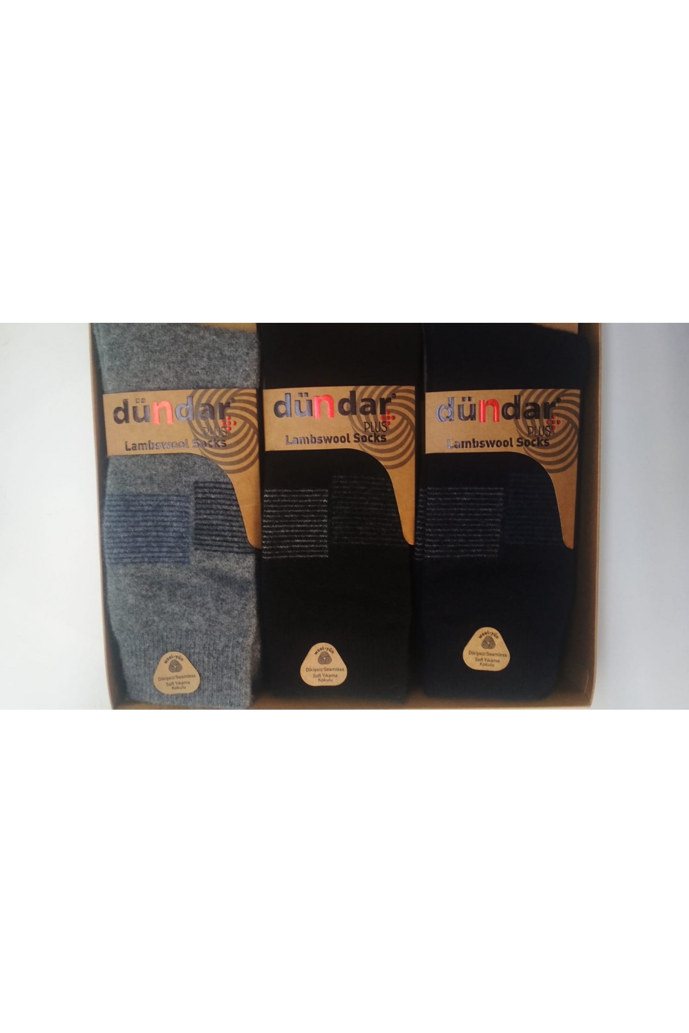 Dündar Fant.Erkek Lambswool Yün 12'li