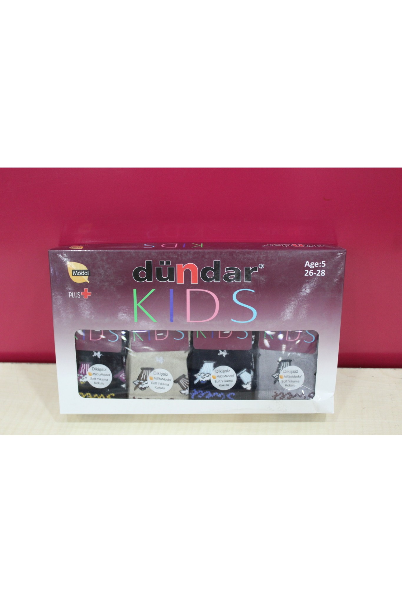 Dündar 164052 Fant. Modal Çocuk Soket 12'li