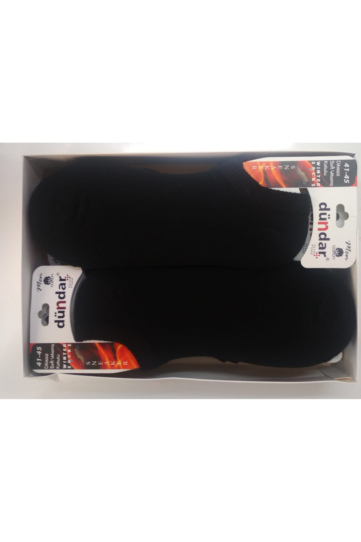 Dündar Plus Erkek Havlu Sneaker Çorap 12'li