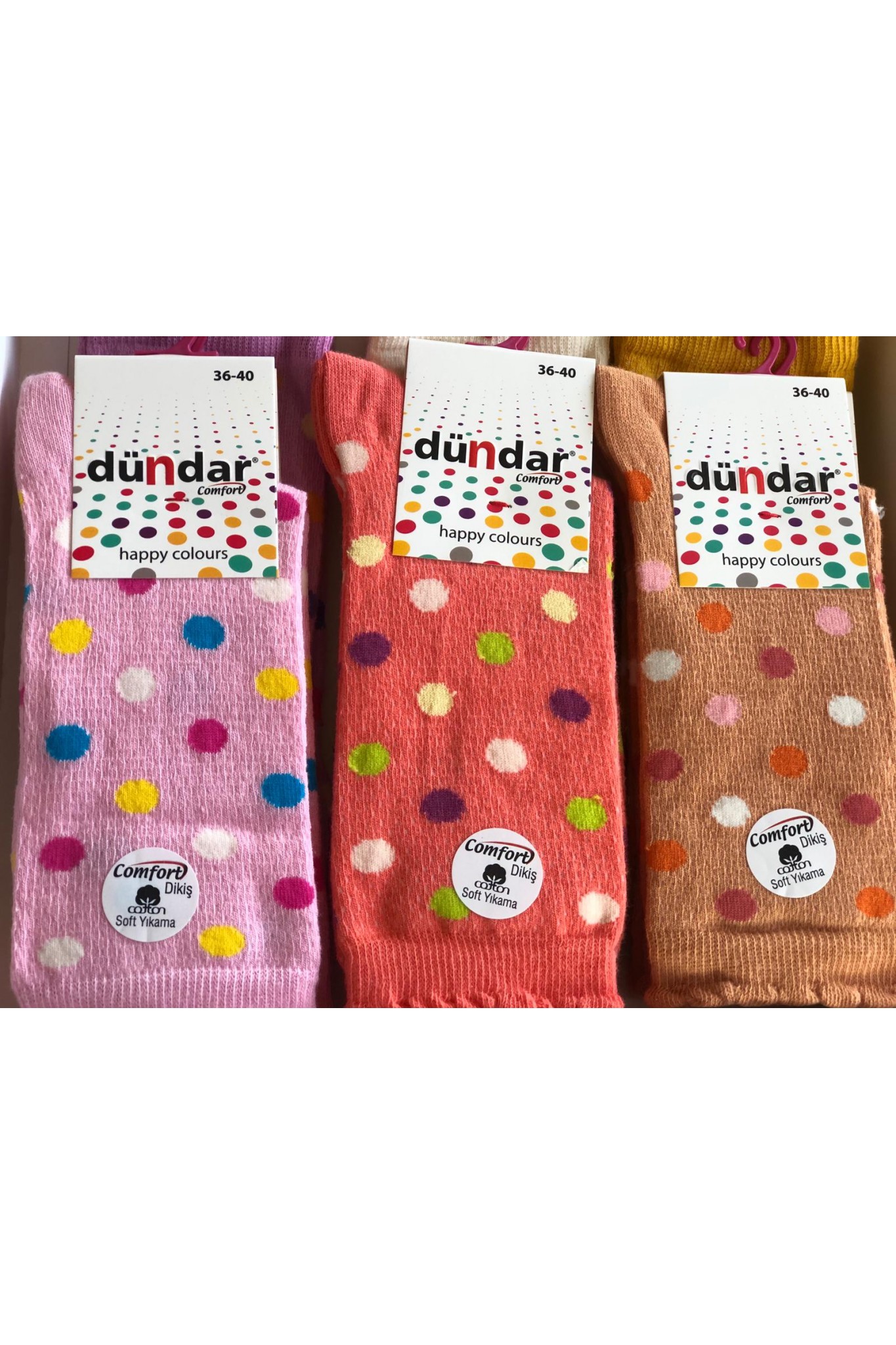 Dündar Uniseks Comfort Çorap 12'li