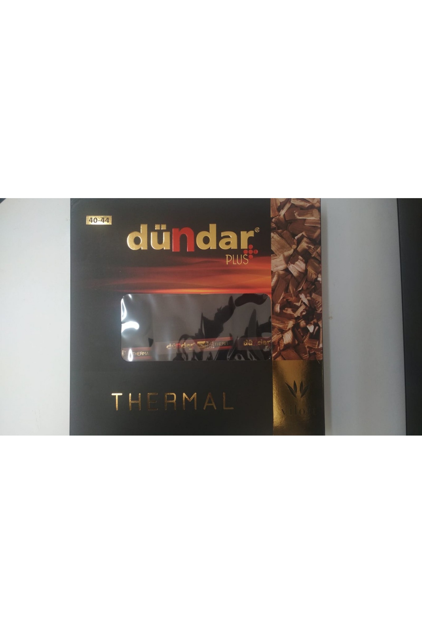 Dündar 7064 Plus Erkek Vıoloft Thermal Çorap 12'li