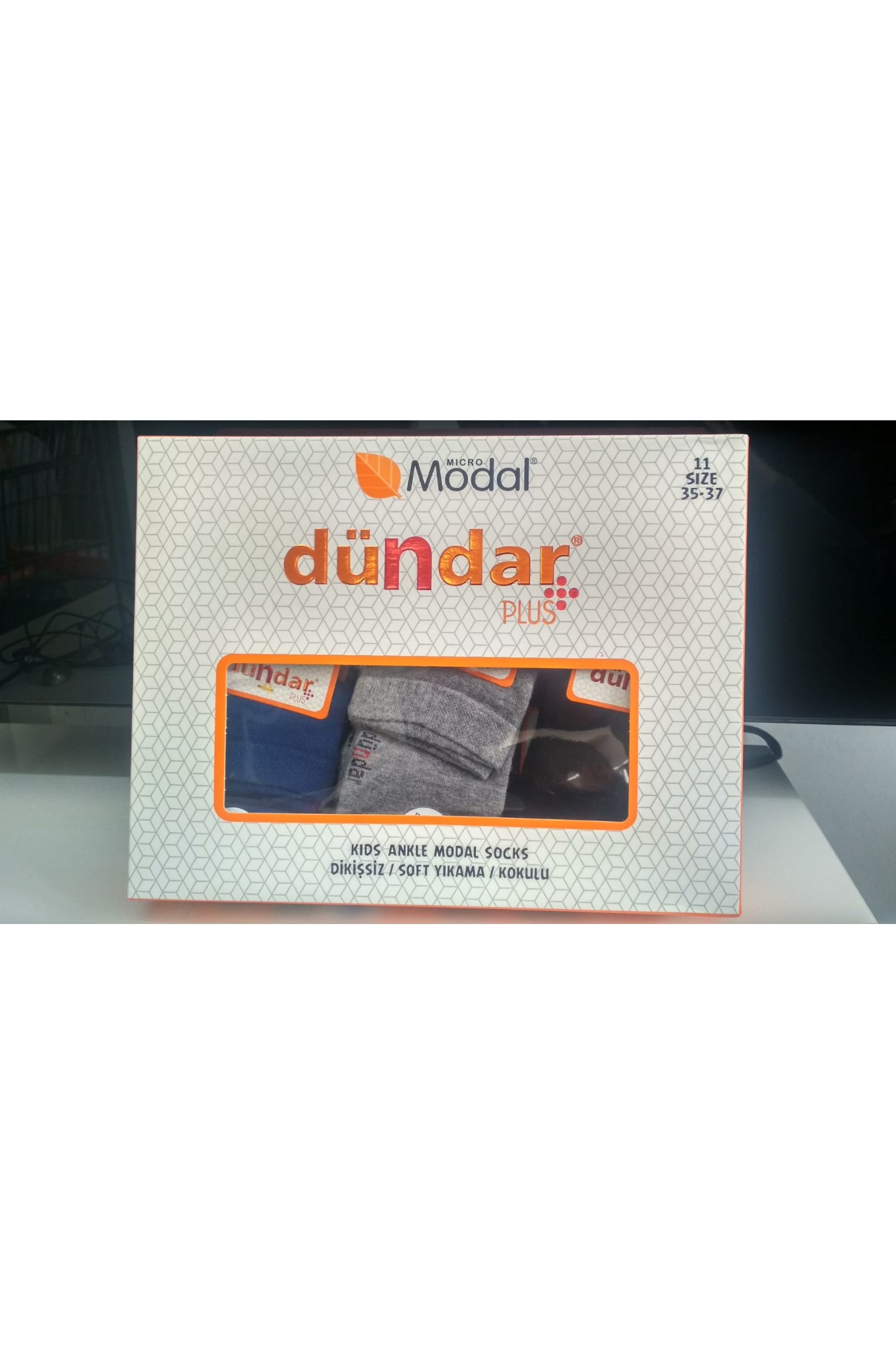 Dündar Plus Çocuk Modal Konç Patik 12'li