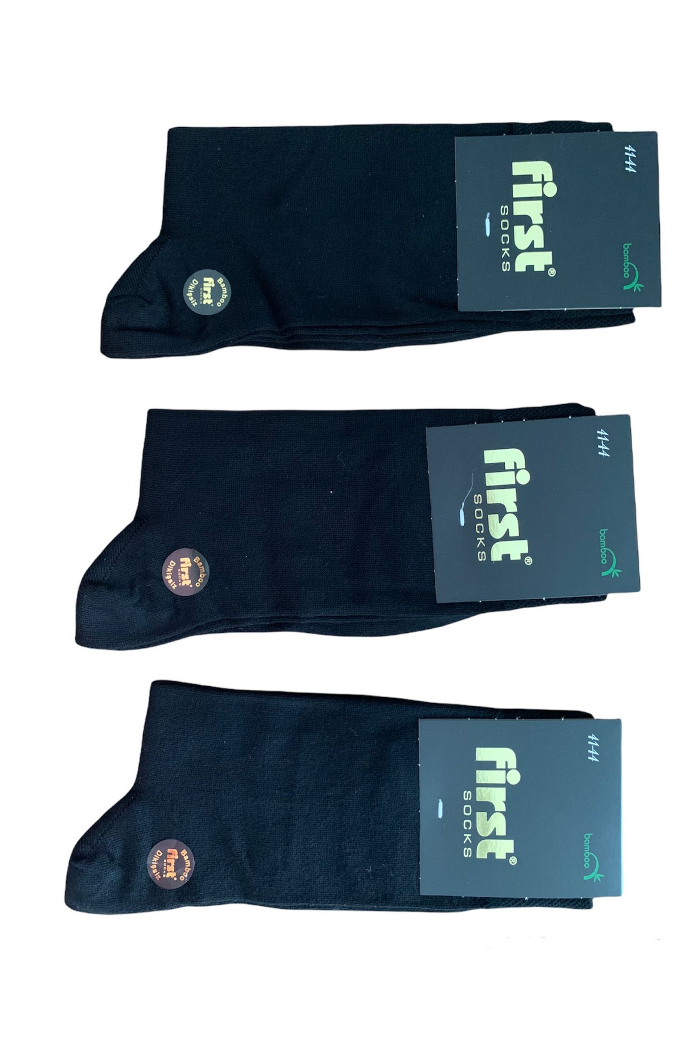 Fırst Erkek Bambu Dikişsiz Çorap 12'li