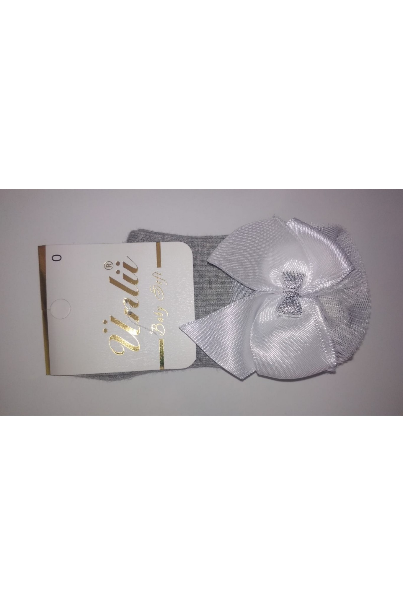 ÜNLÜ 111 DİZALTI KURDELE AKSESUARLI ÇORAP