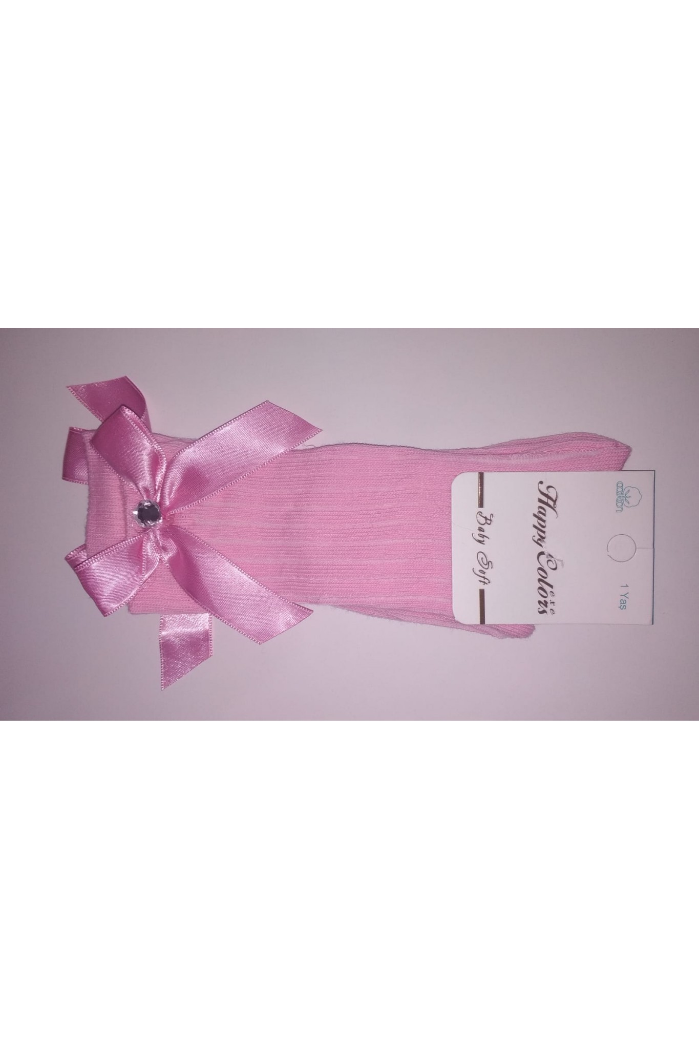 ÜNLÜ 111 DİZALTI KURDELE AKSESUARLI ÇORAP