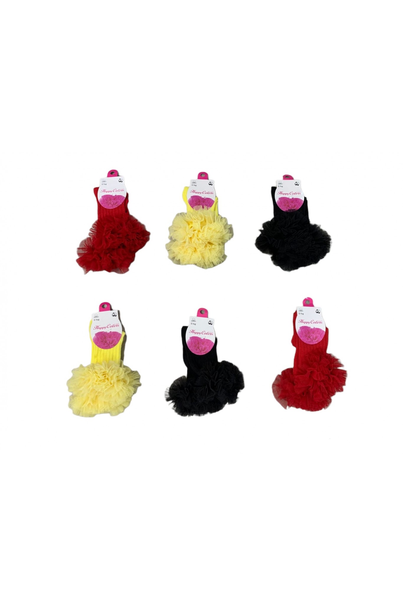 Ünlü 115 Bebe Dızaltı Tüllü Ask.Çorap 12'li