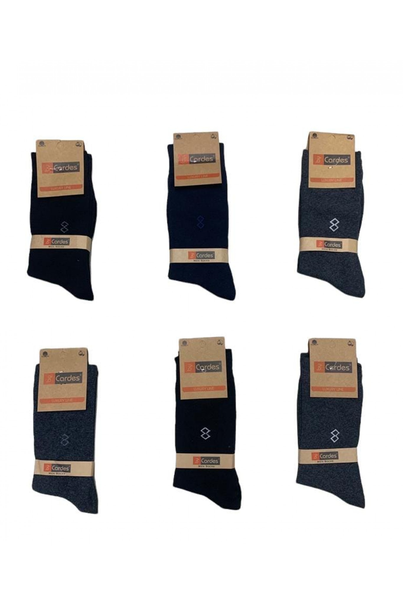 Ünlü By Cardes Erkek Çorap 12'li