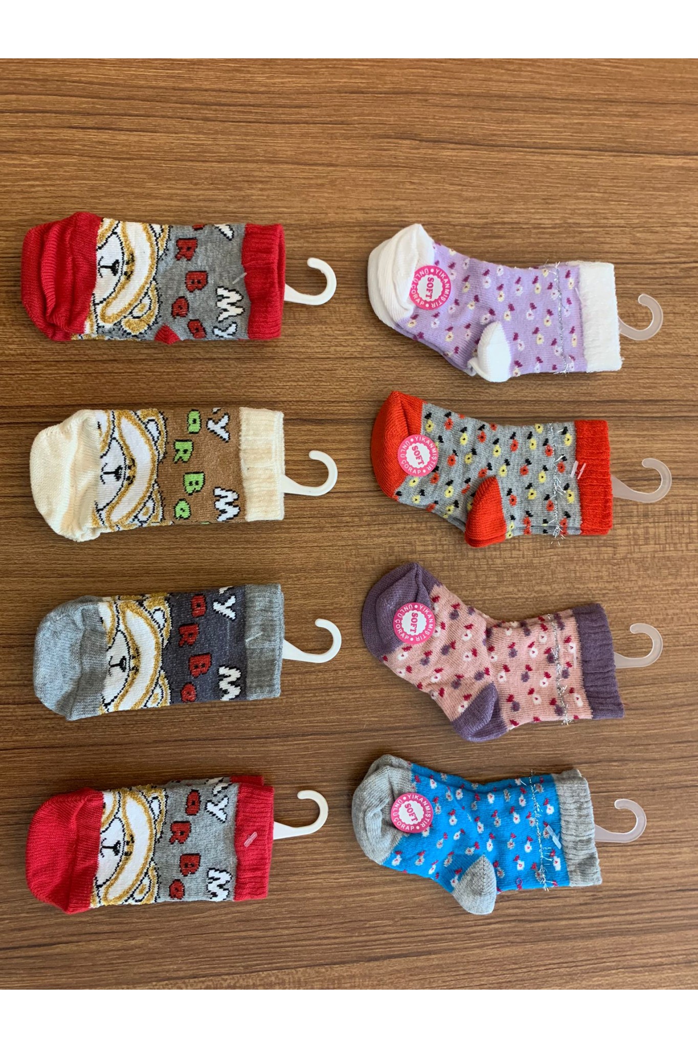 Miniminnix Bebe Kutulu Çorap 12'li