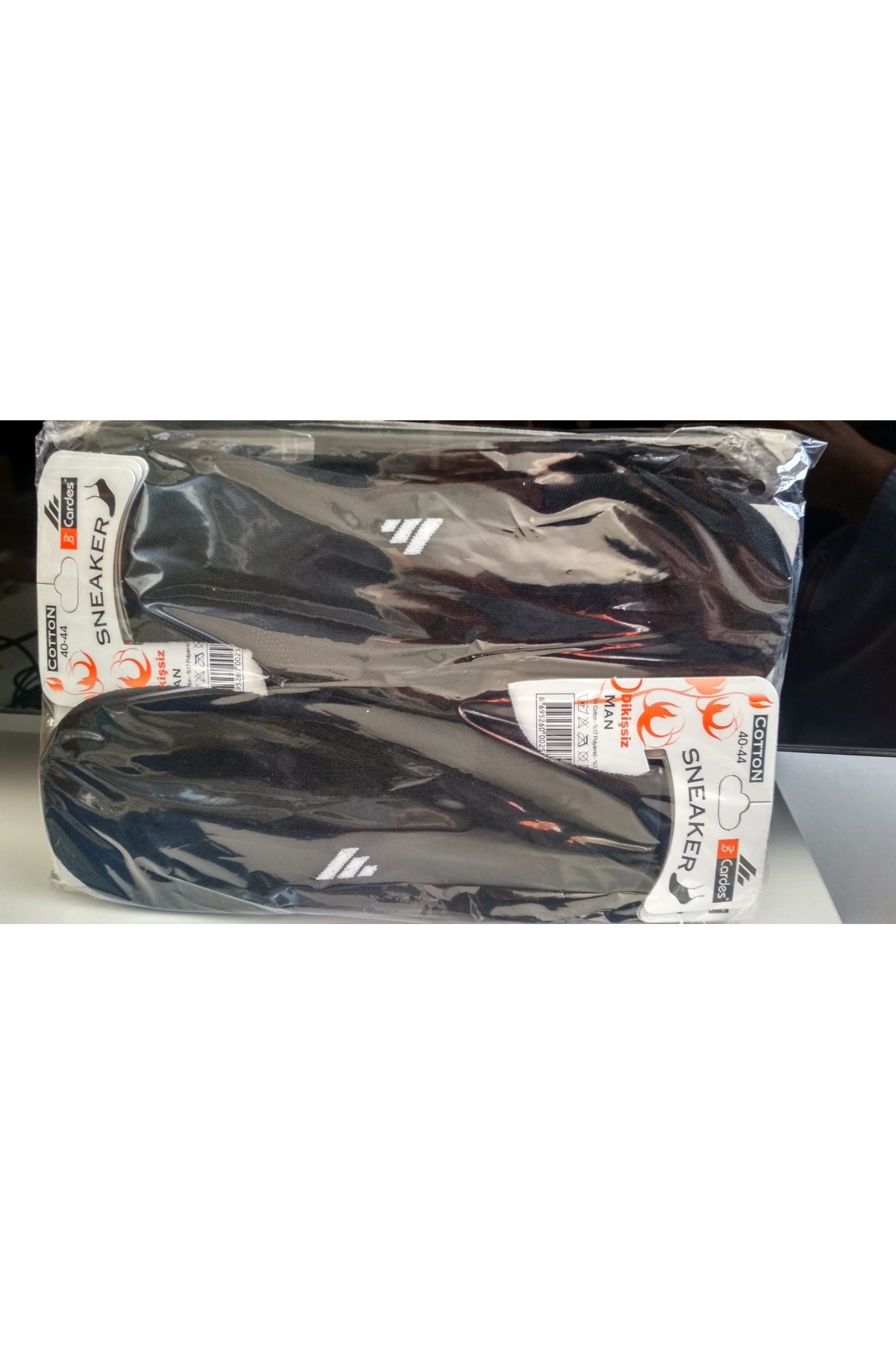 By Cardes Erkek Cotton Sneaker 12'li