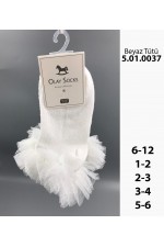 OLAY SOCKS RENKLİ KIZ BEBEK ÇORAP